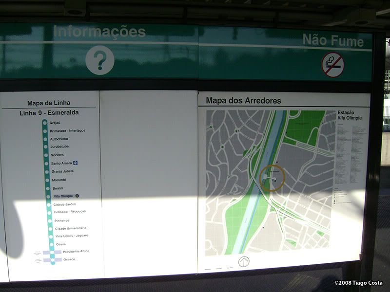 Estação Vila Olímpia Linha 9 TGVBR Estação Vila Olímpia Linha 9 TGVBR